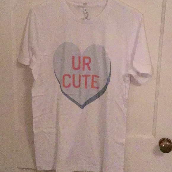 Conversation Heart Tee, size M - Picture 3 of 3